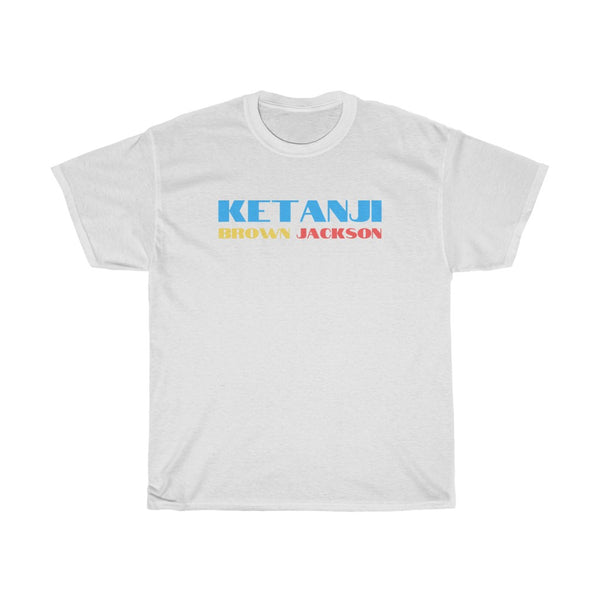 KETANJI Brown Jackson tee