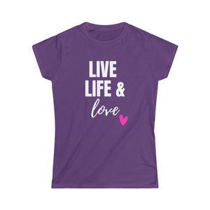 Live life & LOVE tee