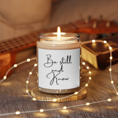 Be STILL scented candle